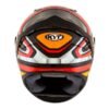 KYT NX Race (Carbon Kevlar) Mood Red Fluo
