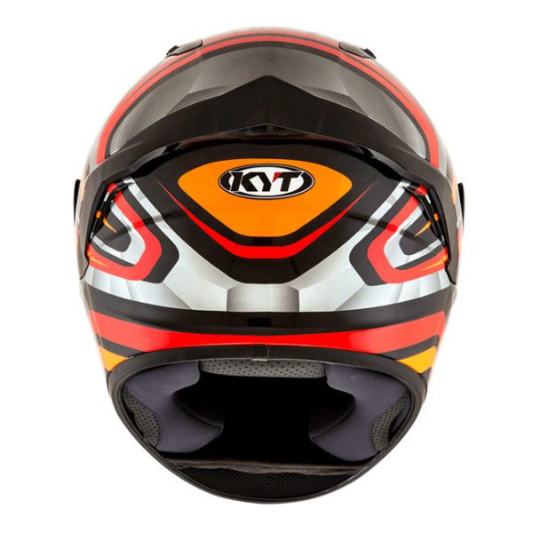 KYT NX Race (Carbon Kevlar) Mood Red Fluo - Image 2