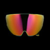 RuRoc Atlas Visor- Iridescent Red