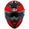 KYT Falcon Matt Black Red Fluo 2 KYT Falcon FR Matt Black Red Fluo