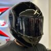 X1 Glossy Black X1 Jet Black (Free Black Visor+Key Ring)