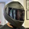 X1 Matt Black X Helmet- X1 Matt Black (Free Black Visor+Key Ring)