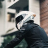 X Helmet -X2 Snow White (Free Smoke Visor & Spoiler) - Image 2