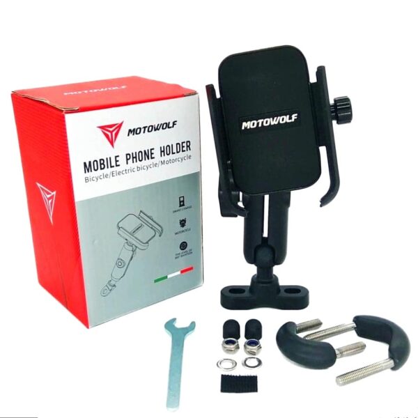 Motowolf Mobile Phone Holder (Handlebar)