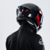 X Helmet R1SV - Blazing Red (Clear & Black Visor Included)