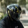 X Helmet R1SV - Blazing Gold (Clear & Black Visor Included)