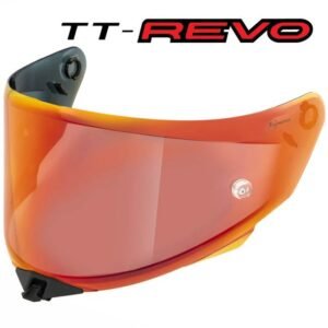 KYT TT Revo Iridium Red Visor KYT TT Revo - Iridium Red Visor