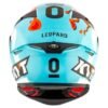 KYT TT Revo Leopard 3 KYT TT Revo - Leopard Aragon Licensed Graphics (Free Smoke Visor & Spoiler Extension)