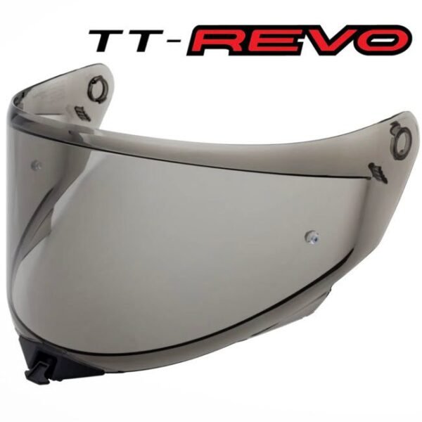 KYT TT Revo - Light Smoke Visor