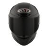 KYT TT Revo -  Matt Black (Free Smoke Visor & Spoiler Extension)