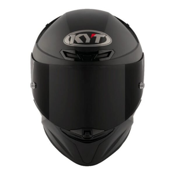KYT TT Revo -  Matt Black (Free Smoke Visor & Spoiler Extension)