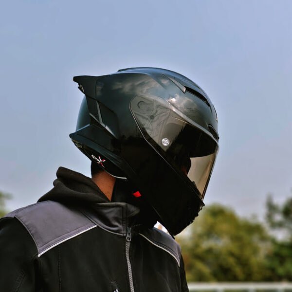 GearX X3- Glossy Black (ARMOR Shell| HEXAFORM Padding| Dual Jetstream Ventilation)