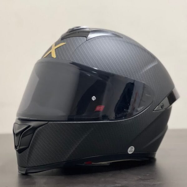 GearX X1GT- Matt Carbon Carbon (ECE22.06| ARMOR Shell| HEXAFORM Padding)