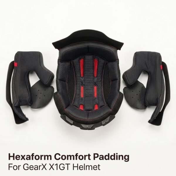GearX X1GT Padding. Spare Parts-GearX X1GT Hexaform Padding