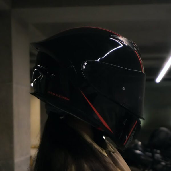 GearX X1GT Ronin Black 2 GearX X1GT- Ronin Black Glow (ECE22.06| ARMOR Shell| HEXAFORM Padding)