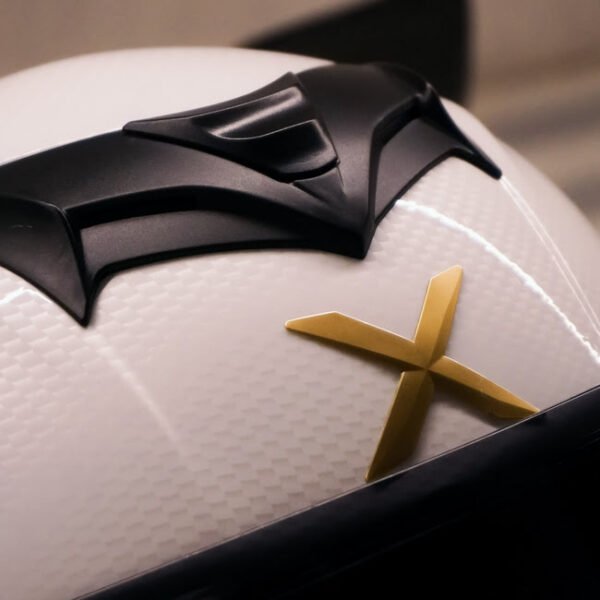 GearX X1GT White Carbon 2 GearX X1GT- White Carbon (ECE22.06| ARMOR Shell| HEXAFORM Padding)