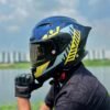 GearX X3- Corsa Gold Glow (ARMOR Shell| HEXAFORM Padding| Dual Jetstream Ventilation)