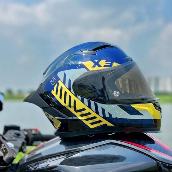 GearX X3- Corsa Gold Glow (ARMOR Shell| HEXAFORM Padding| Dual Jetstream Ventilation)