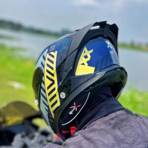 GearX X3- Corsa Gold Glow (ARMOR Shell| HEXAFORM Padding| Dual Jetstream Ventilation)