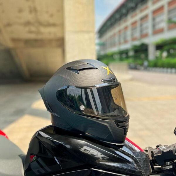 GearX X3- Matt Carbon (ARMOR Shell| HEXAFORM Padding| Dual Jetstream Ventilation)