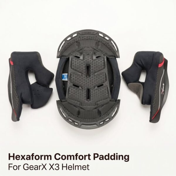 GearX X3 Padding Spare Parts-GearX X3 Hexaform Comfort Padding