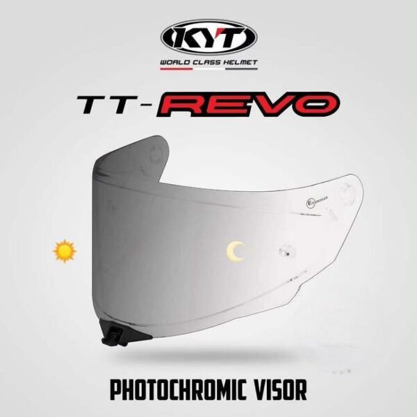 KYT TT Revo Photochromic Visor KYT TT Revo - Photochromic Visor