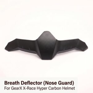 Spare Parts-GearX X-Race Hyper Carbon Breath Deflector (Nose Guard)