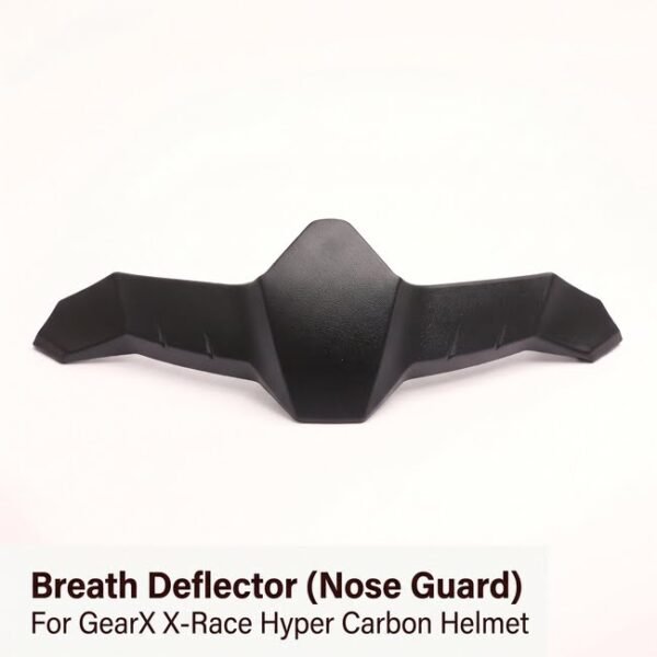 Spare Parts-GearX X-Race Hyper Carbon Breath Deflector (Nose Guard)